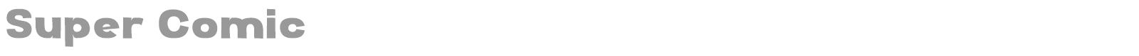 Super Comic font preview